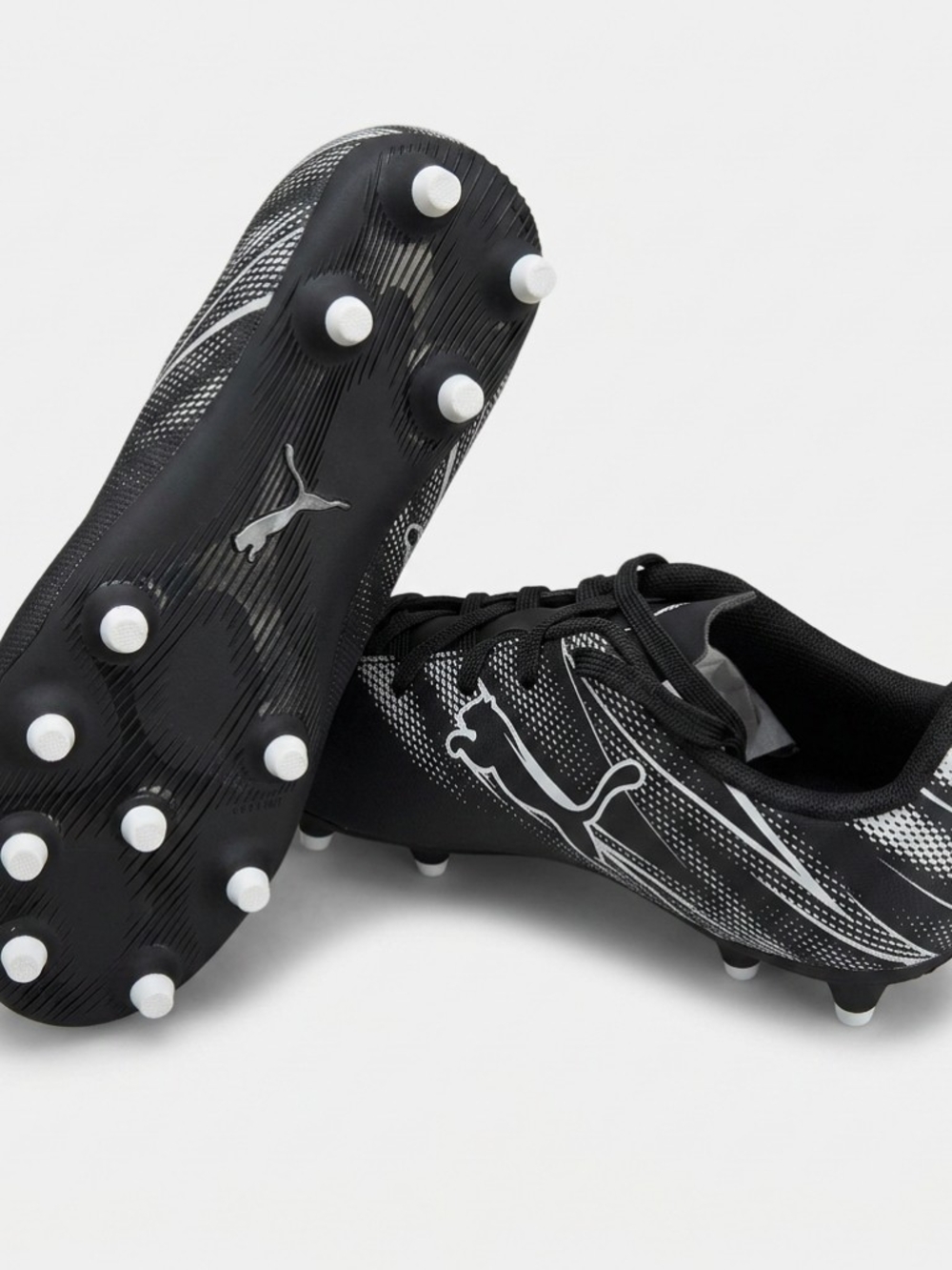 Puma Boys Black Soccer Cleats